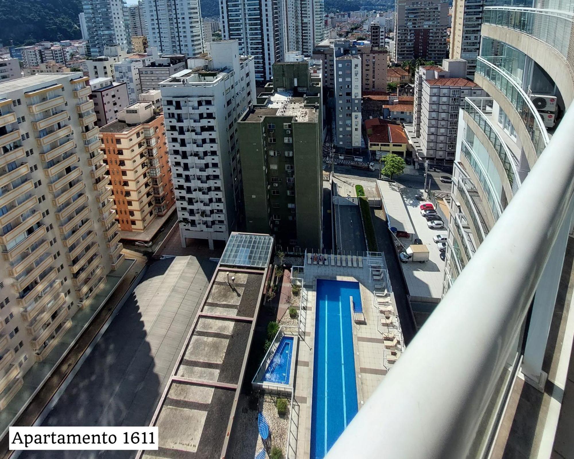 Book Santos - Condominio Unlimited - Apartamento Com Vista Mar E Apartamento Com Vista Piscina Екстер'єр фото
