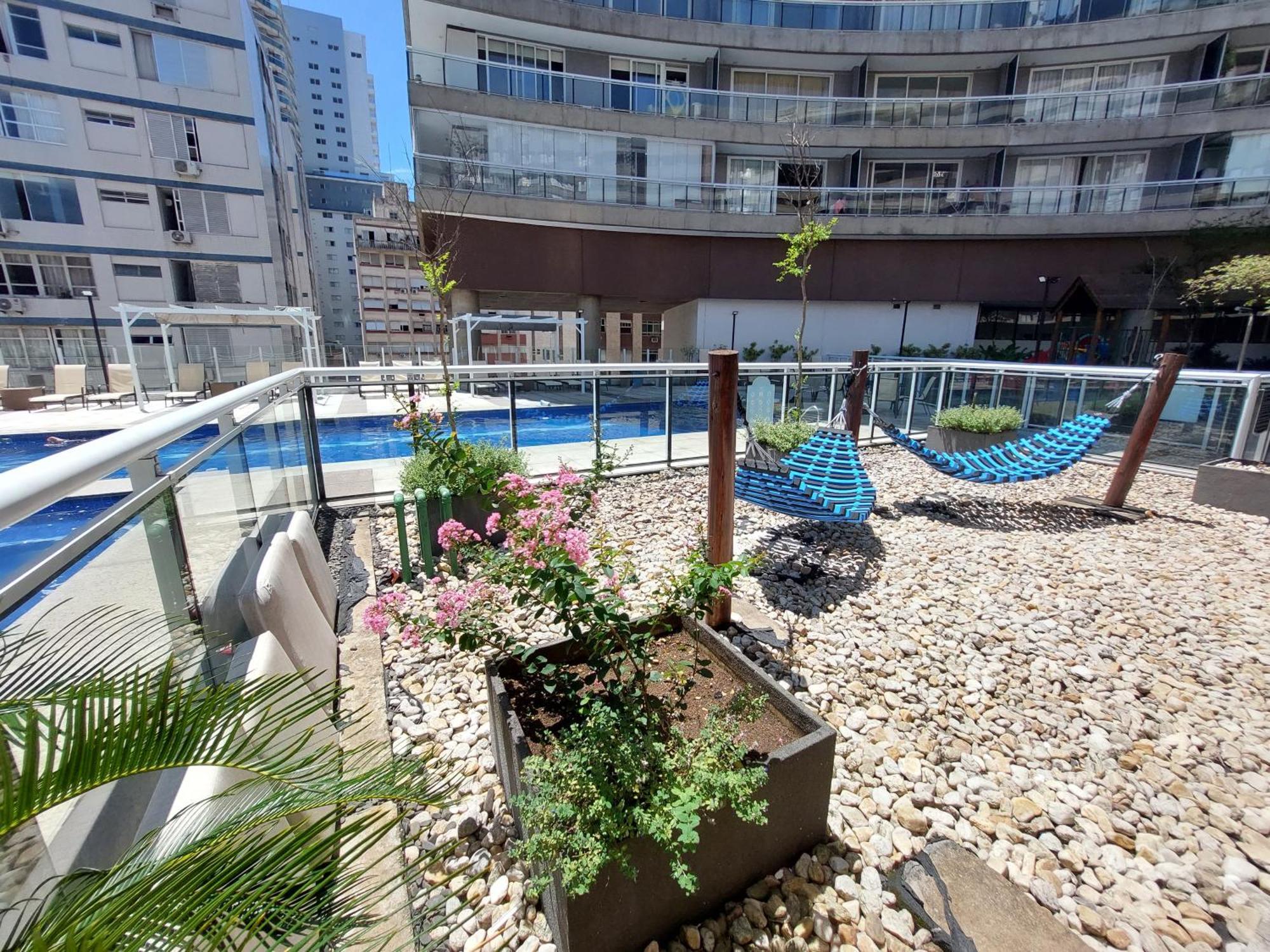 Book Santos - Condominio Unlimited - Apartamento Com Vista Mar E Apartamento Com Vista Piscina Екстер'єр фото
