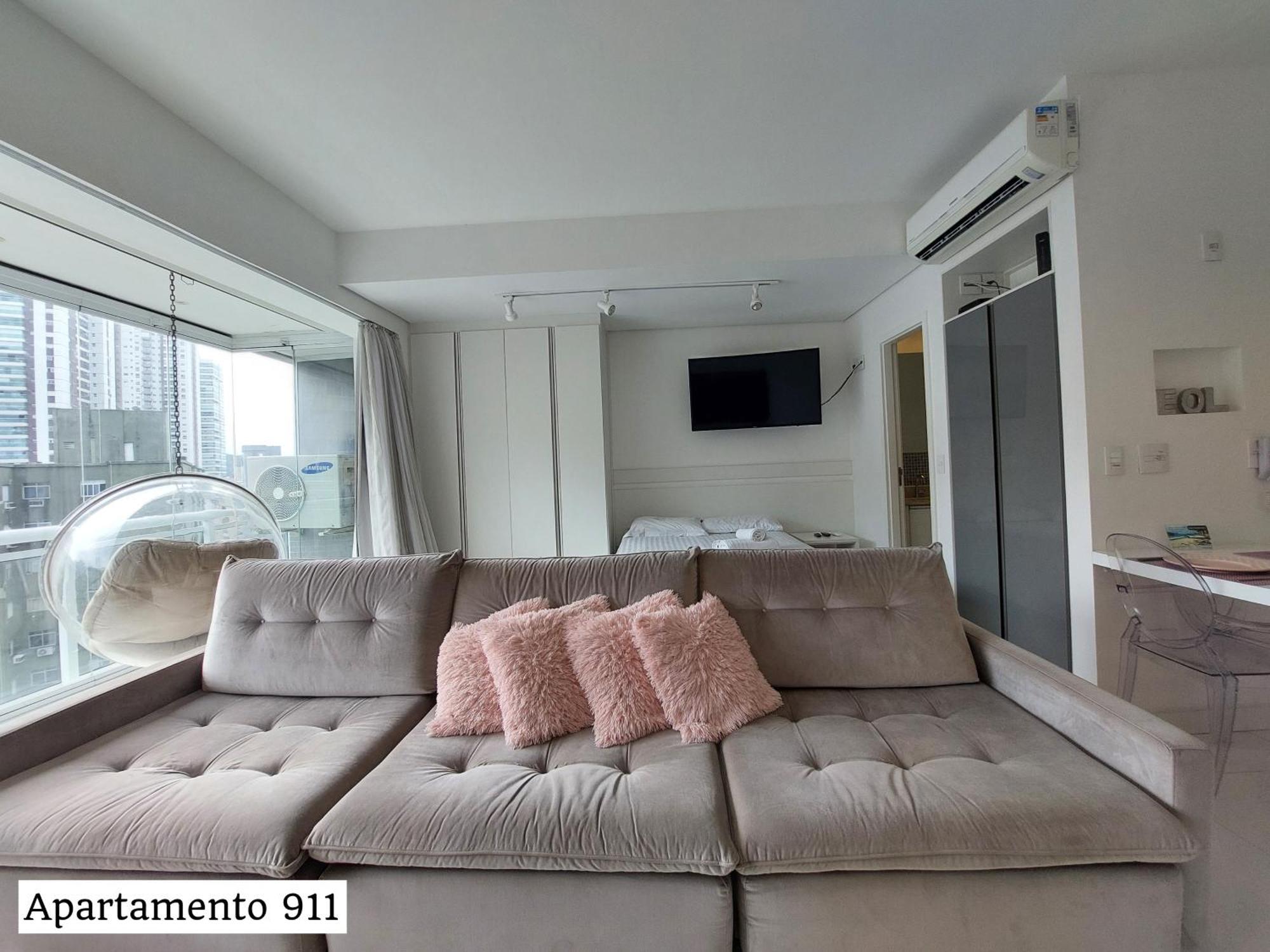 Book Santos - Condominio Unlimited - Apartamento Com Vista Mar E Apartamento Com Vista Piscina Екстер'єр фото