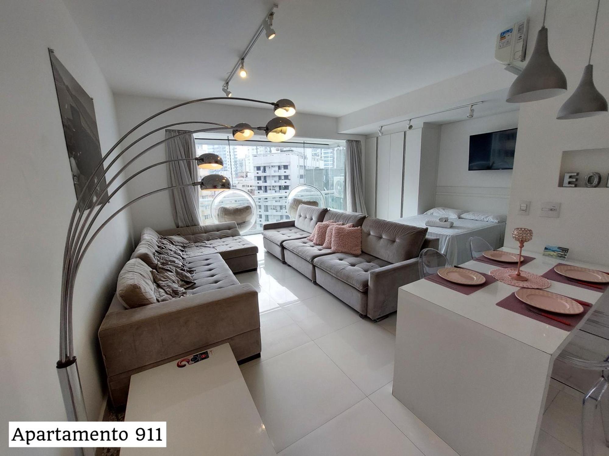 Book Santos - Condominio Unlimited - Apartamento Com Vista Mar E Apartamento Com Vista Piscina Екстер'єр фото